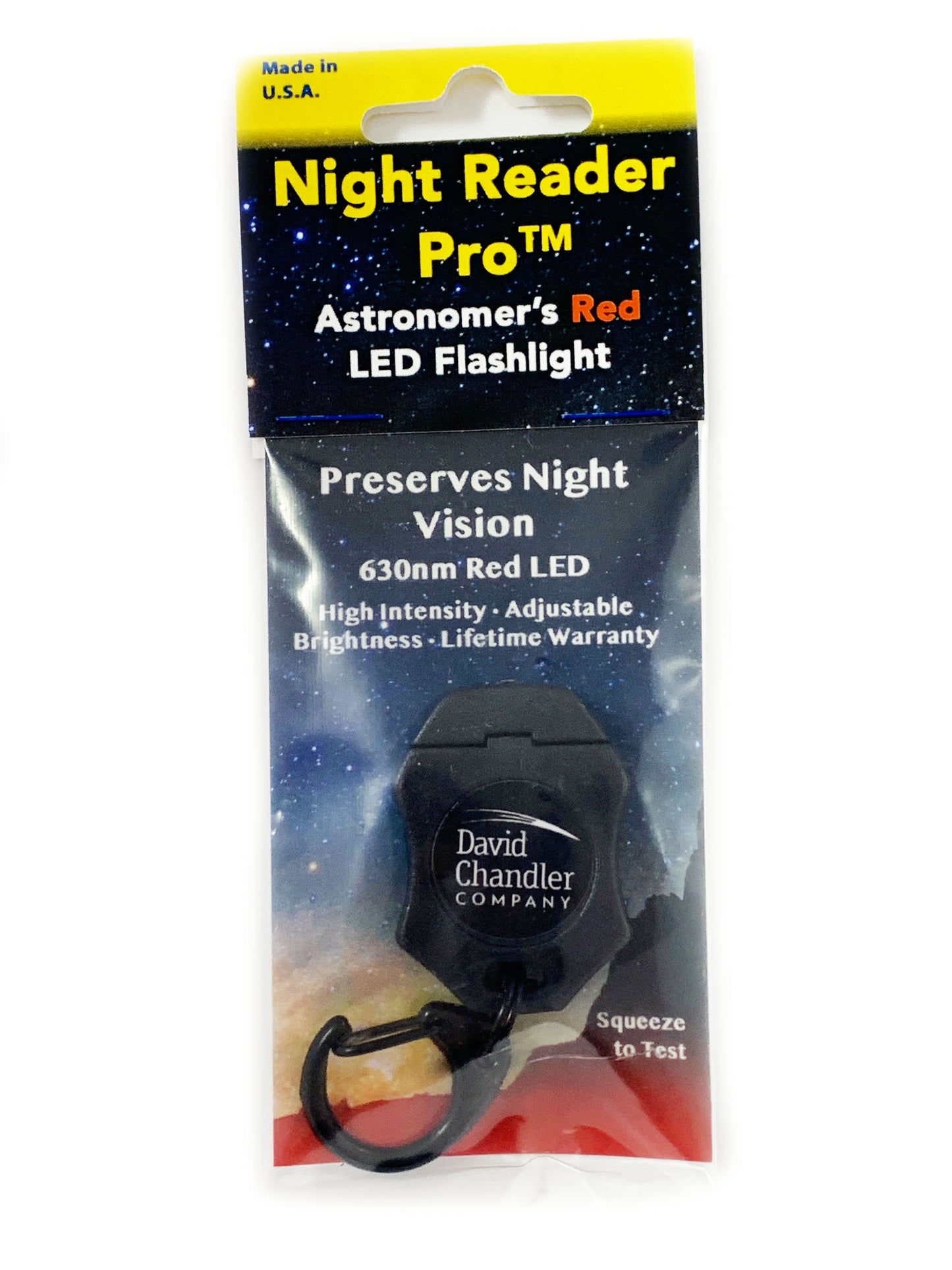 The Night Sky Planisphere & Night reader Pro Red Torch Package