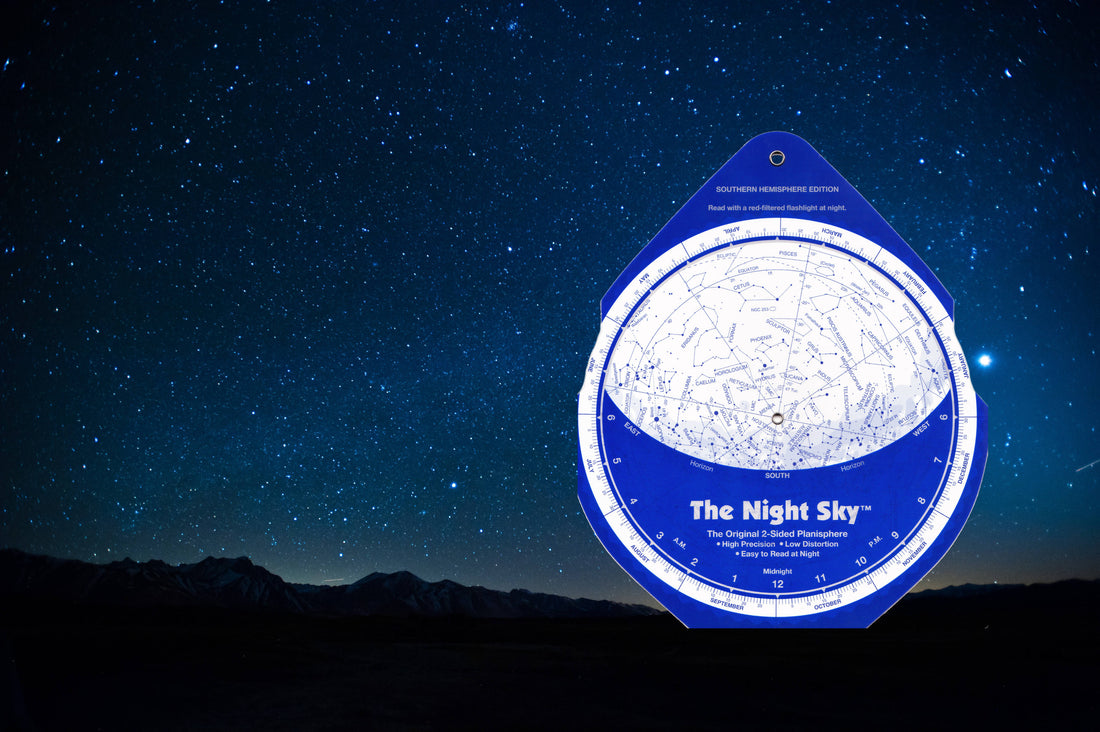 Planisphere Southern Hemisphere | Star Map of the Night Sky ...