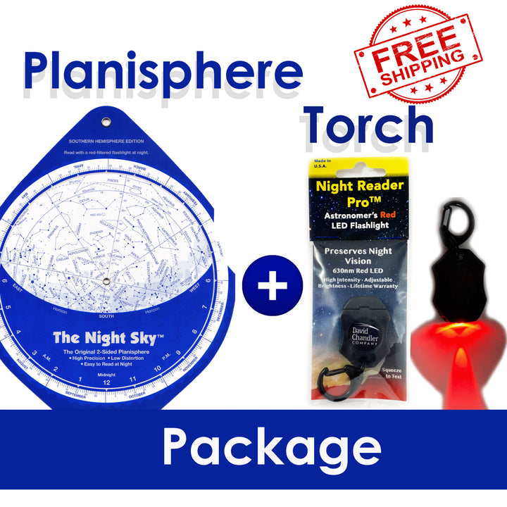 Planisphere Southern Hemisphere Star Map of the Night Sky